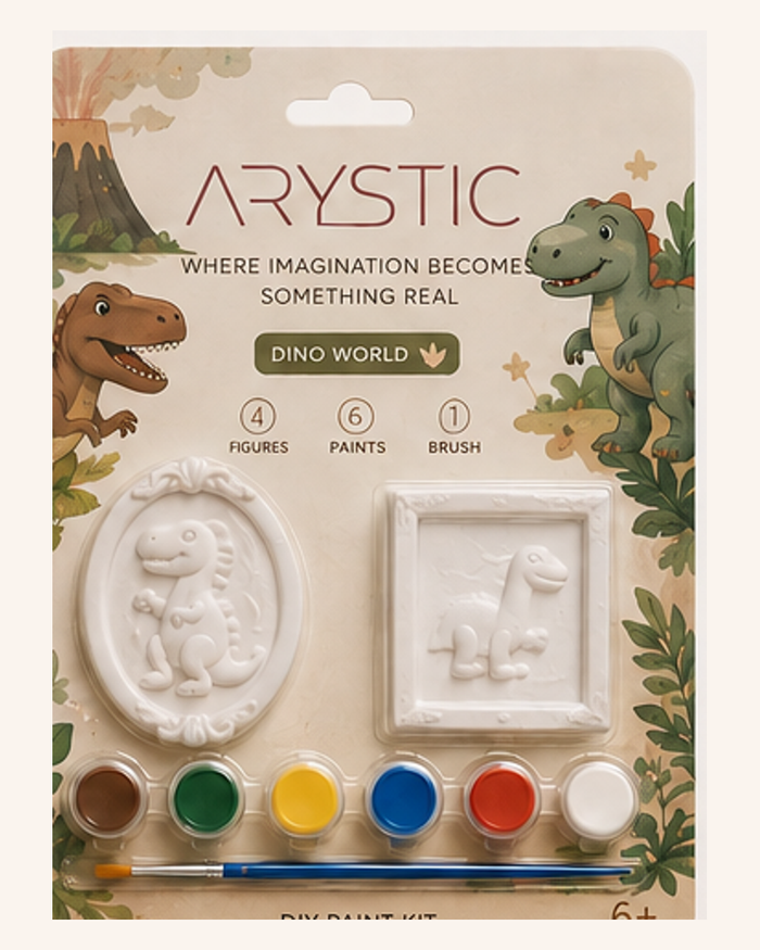 Dino World — DIY Paint & Craft Kit for Kids